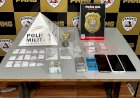 Casal é preso com drogas, dinheiro e motocicleta usada em entregas em Guaranésia