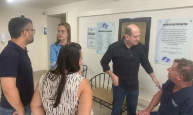 Prefeito e equipe visitam Santa Casa e Pronto-Socorro para acompanhar serviços de saúde