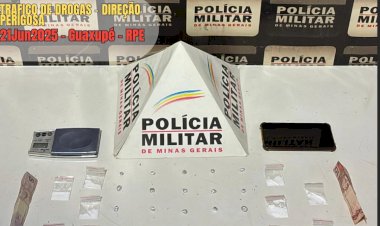 Polícia Militar prende traficante após perseguição no Centro de Guaxupé