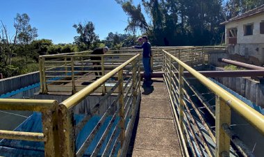 Semad retoma obras de esgotamento sanitário em Muzambinho