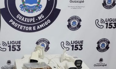 GCM de Guaxupé prende homem em flagrante após furto a empresa no Polo Industrial