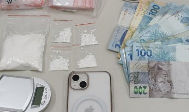 Jovem de 20 anos é detido com cocaína no Parque do Lago, em Guaxupé