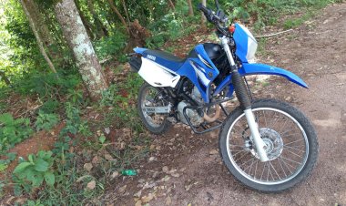 Homem de 45 anos é preso com moto furtada em Muzambinho