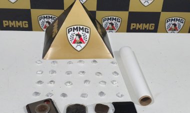 Passageiro de carro de aplicativo é flagrado com drogas e acaba preso pela PM em Guaxupé