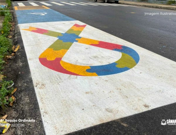 Guaxupé terá vagas de estacionamento exclusivas para pessoas com autismo