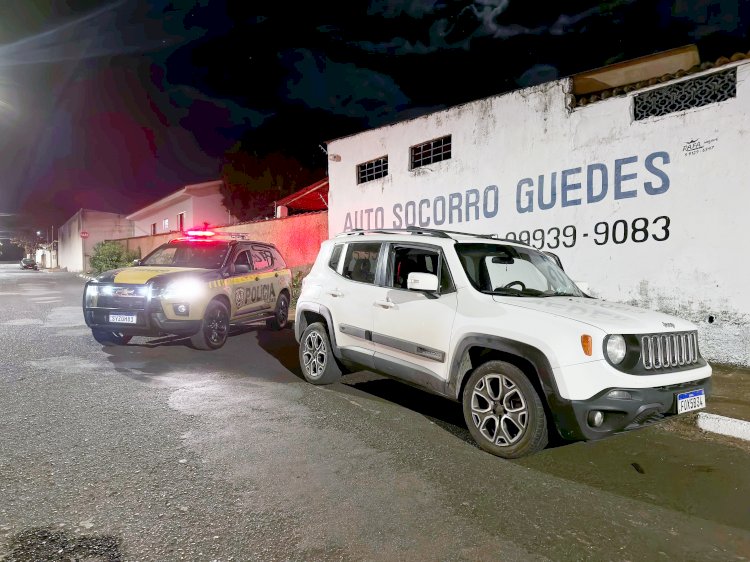 PM Rodoviária prende homem com veículo roubado e clonado na MG-450, em Guaxupé