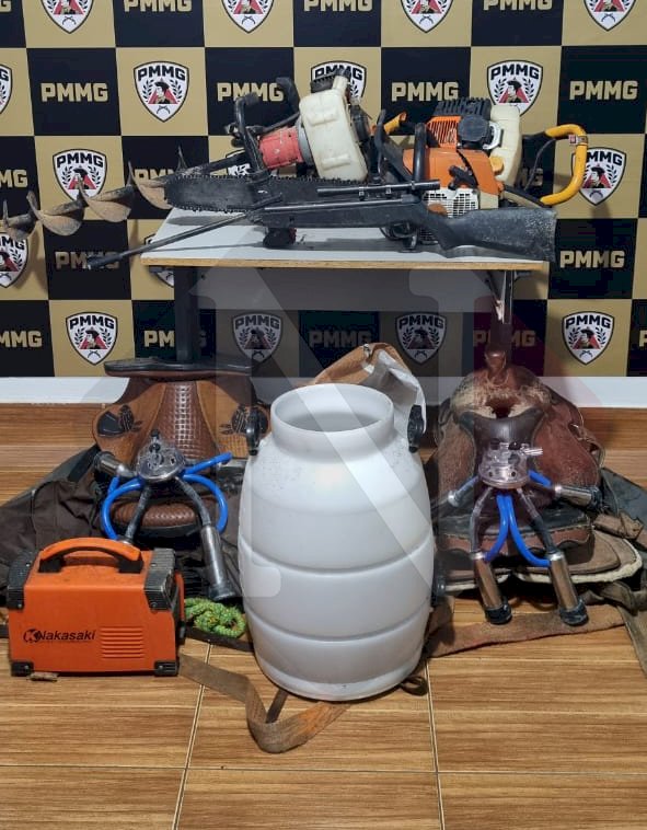 Ação rápida da PM frustra tentativa de furto em fazenda na zona rural de Guaranésia