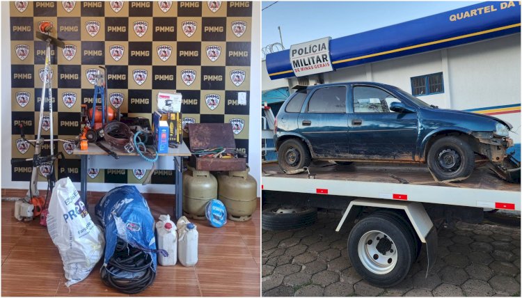 Suspeitos fogem para mata após furto, mas um é preso pela PM de Guaranésia