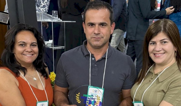 Juruaia é premiada por excelência na gestão educacional em Minas Gerais