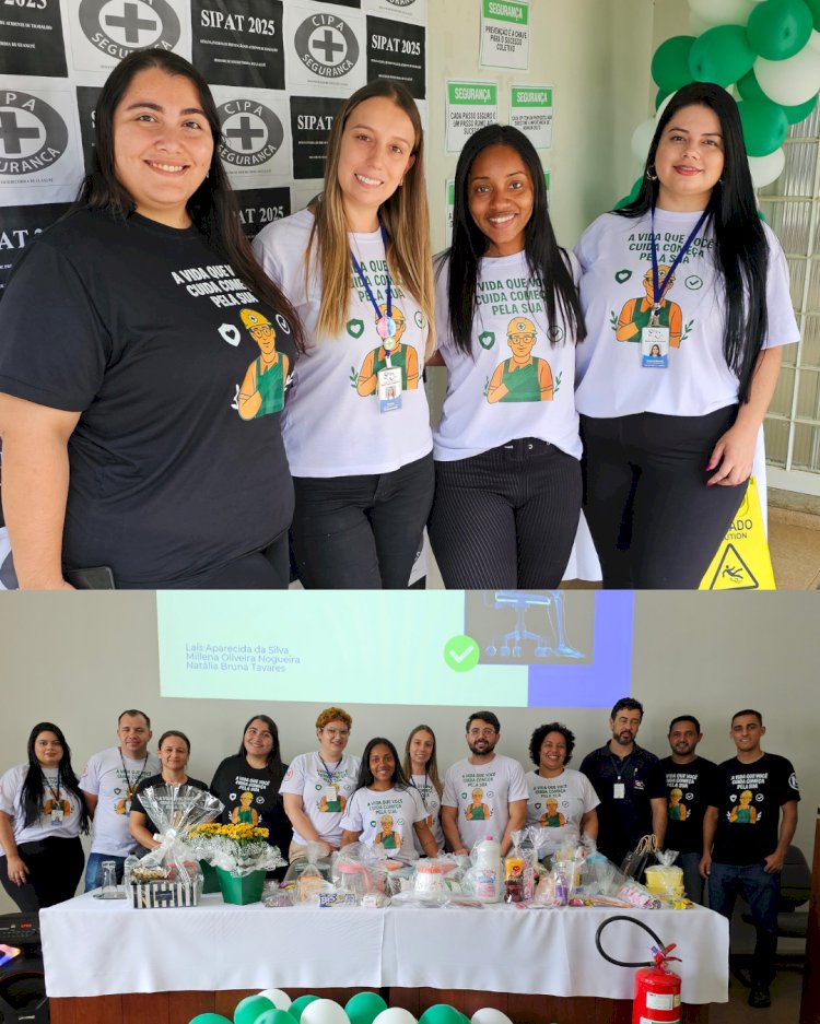 Santa Casa de Guaxupé promove 14ª SIPAT com foco em prevenção e bem-estar no trabalho