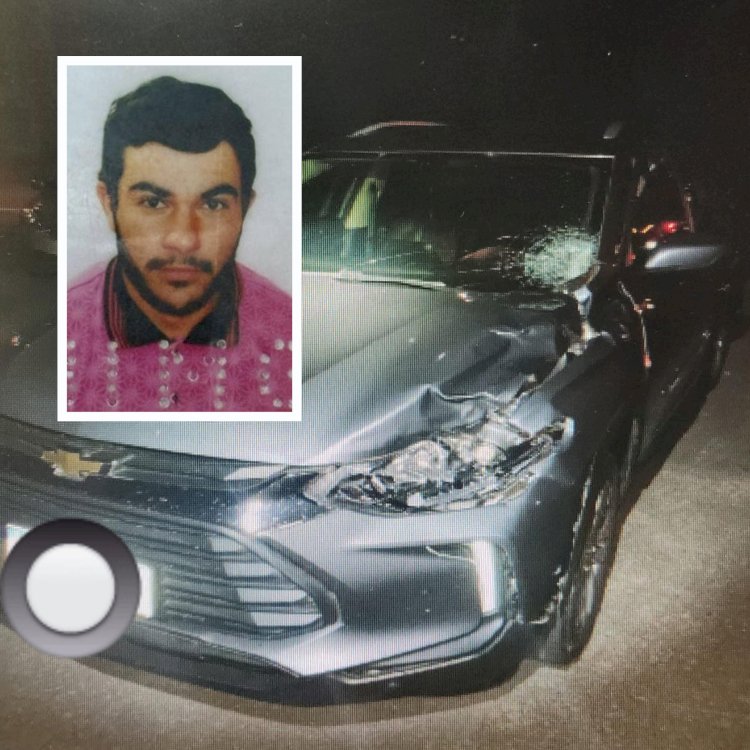 Jovem de 24 anos morre após ser atropelado por dois carros na BR-146 em Muzambinho