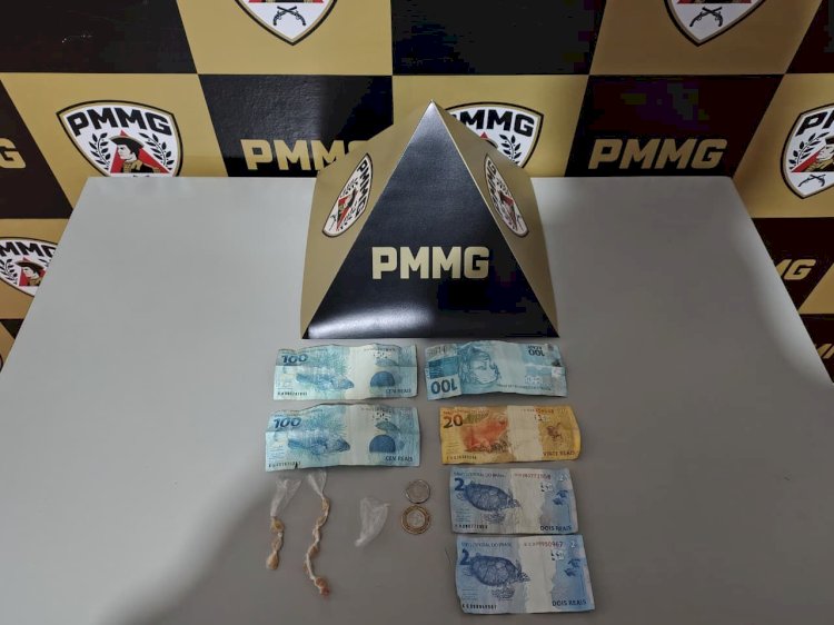 Suspeito foge da PM, mas é pego com 10 pedras de crack em Guaranésia