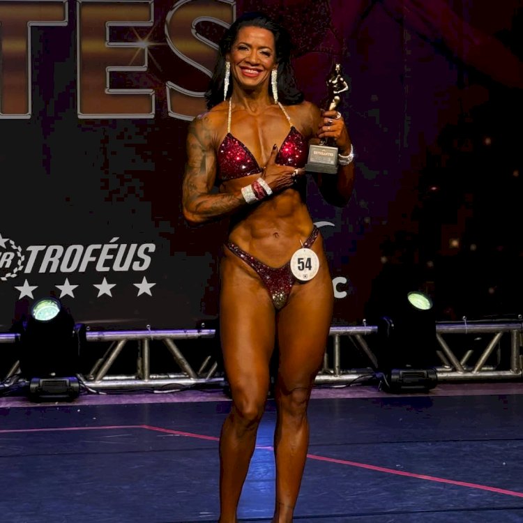 Aos 51 anos, atleta de Arceburgo brilha em campeonato estadual de fisiculturismo