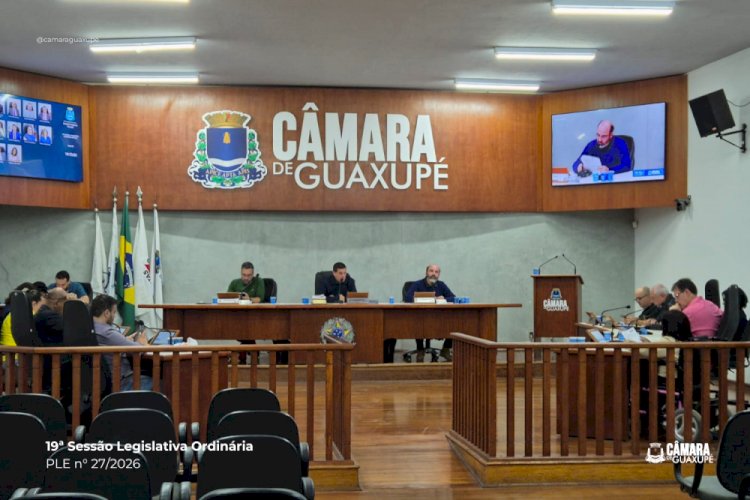 Câmara de Guaxupé aprova Refis com descontos de até 80% em juros e multas