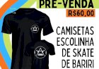 Escolinha de Skate de Bariri anuncia pré-venda de camisetas; renda será revertida ao projeto social