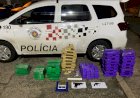 Casal é preso com mais de 100 quilos de maconha e arma falsa em Jaú