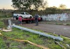 Colisão de carro contra poste deixa vítima fatal em Bauru
