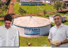 Análises do Instituto Adolfo Lutz apontam que água consumida em Bariri possui “qualidade insatisfatória”; Morador do Santo André denuncia presença de substância não identificada em reservatório, aciona Saemba e ironiza: “quer vir em casa tomar um café, prefeito?”