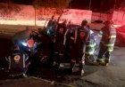Motorista sofre fratura exposta ao colidir contra árvore em Bauru