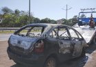 Incêndio em veículo mobiliza Corpo de Bombeiros na rodovia SP-225 em Jaú