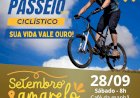 Escola Ephigenia promove 1º Passeio Ciclístico em prol da campanha Setembro Amarelo