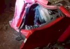 Caminhão de grama tomba, interdita trânsito e provoca acidente na Rondon