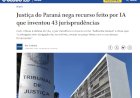 Internautas sugerem uso de inteligência artificial em relatório da CP e defesa de Myrella cita caso recente, no qual tecnologia “inventou” 43 jurisprudências em um recurso negado pela Corte do Paraná