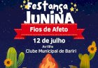 Clube Municipal recebe Festa Junina do Grupo Fios de Afeto neste sábado