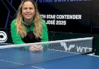 Jauense será a primeira mulher a comandar a Seleção Brasileira em etapa do WTT Star Contender