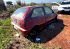 Carro furtado em Boraceia é localizado destruído em Bauru