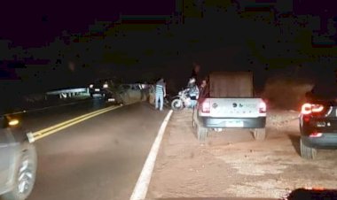 Colisão frontal deixa um ferido na Bariri-Boraceia