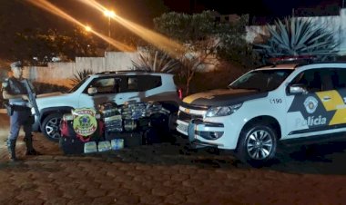 Motorista é preso com quase 340 quilos de maconha e skunk em Agudos