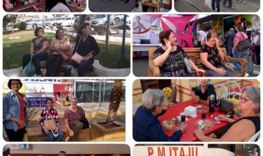 Idosos do CCI de Itaju visitam 1ª Expo Bordado de Ibitinga