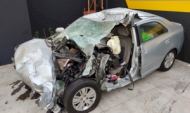Motorista morre em batida com semirreboque na Rondon