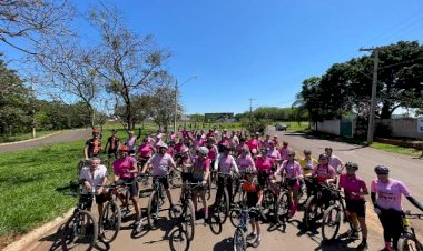 Grupo Bike Bariri realiza Pedal Outubro Rosa