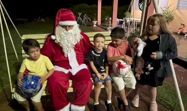 Baririense que encanta como “Papai Noel” há mais de 25 anos se prepara para mais uma temporada de Natal