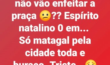 Baririenses e comerciantes lamentam e cobram prefeitura por falta de decoração natalina no centro; cidades vizinhas encantam com enfeites