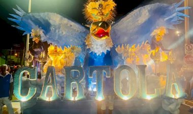 Cartola supera problemas técnicos e vence o carnaval 2024 em Bauru