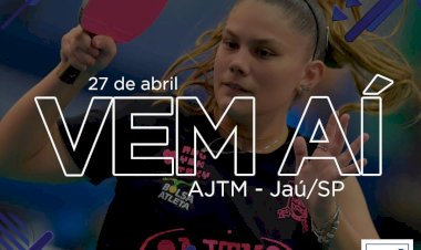 TÊNIS DE MESA: JAÚ RECEBE NESTE SÁBADO O TMB REGIONAL 2024