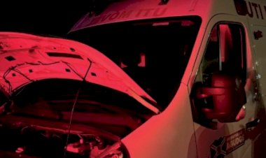 Ambulância é retirada de circulação por falta de pagamento da gestão Fernando Octaviani, em Agudos