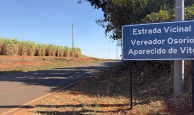 Vereador ‘Osório de Vito’ dará nome a trecho da vicinal que liga Boraceia a Arealva