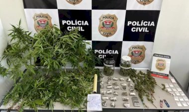 Homem é preso por cultivar, preparar e vender maconha em Agudos