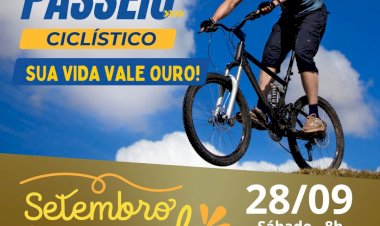 Escola Ephigenia promove 1º Passeio Ciclístico em prol da campanha Setembro Amarelo