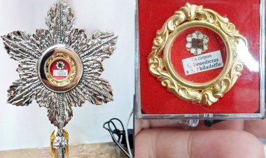 Paróquia de Itapuí recebe raríssima relíquia italiana com fragmento ósseo de São Benedito, em comemoração aos 500 anos de nascimento do santo