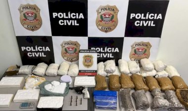 Pai e filho são presos com quase meio milhão em drogas em Bauru