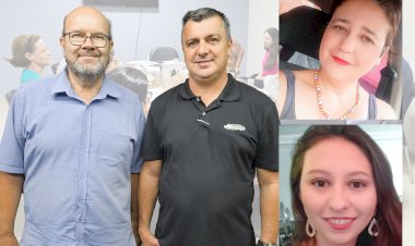 Airton Pegoraro e Paulo Kezo nomeiam próximas diretoras de Saúde e Obras; Ana Paula e Beatriz apresentam perfis profissionais e comentam prioridades dos setores para 2025