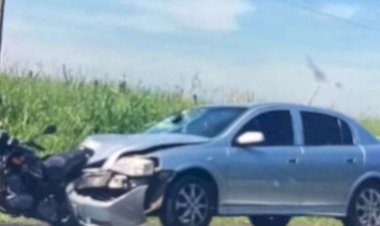 Colisão entre carro e moto deixa vítima fatal em Arealva