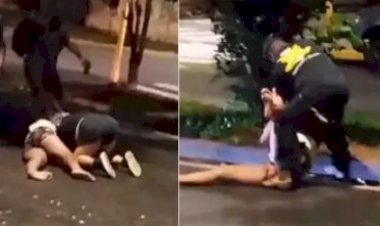 Mulher diz que sofreu agressão de 10 pessoas durante briga generalizada em Bauru