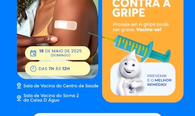 Bariri agenda “Dia D” de vacinação da Gripe para 18 de maio