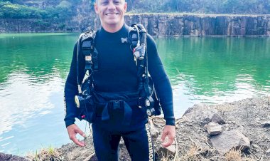 Soldado Richelton obtém certificado de mergulhador e auxiliará Corpo de Bombeiros de Bariri em operações de afogamentos